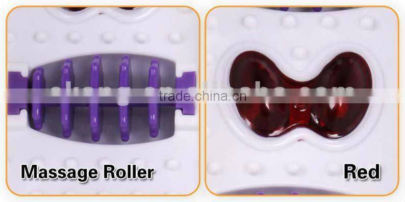 Electronic massage bubble footbath