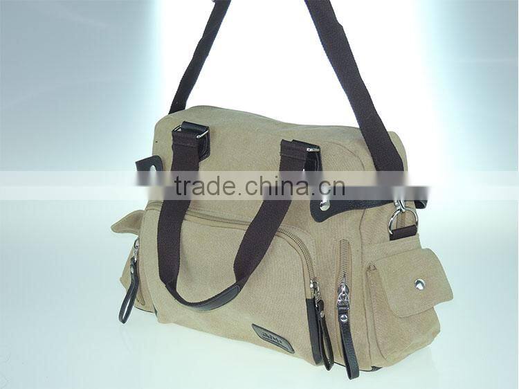 wholesale factory price canvas bag shoulder bag men's bag