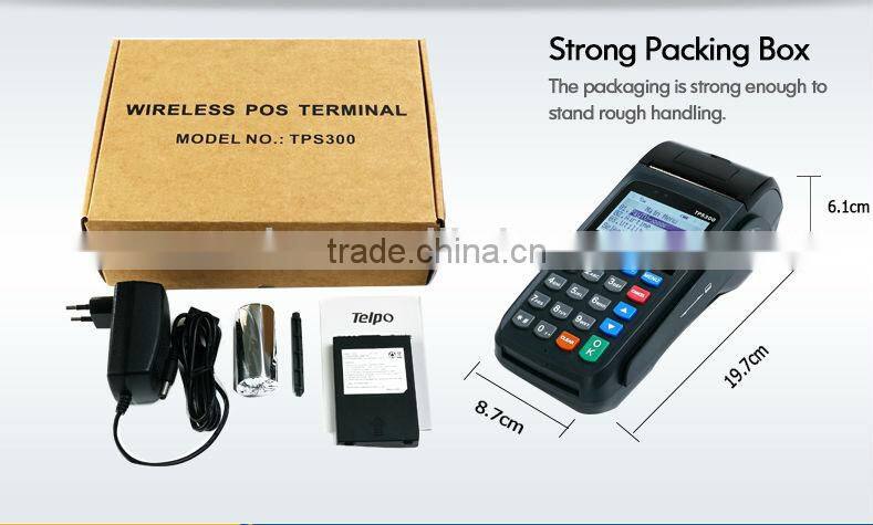 TPS300 Mobile Pos Machine, Handheld POS Terminal for Sports Betting, Food Order