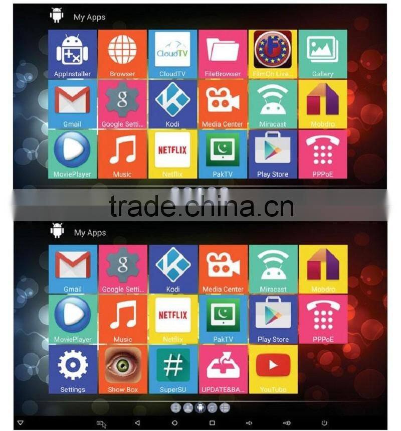 2016 New Kodi Full Loaded Internet Android TV Box 2GB RAM 16GB ROM S905 Quad Core M9 Plus TV Box