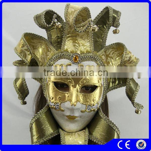 2015 hot sale full face hot handmade environmentally Venetian masks