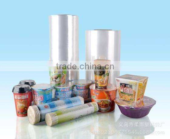 POF polyolefin shrink film for ableware and toys