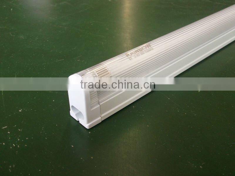 high quality t5 single tube fluorescent lighting fixture luminaire with cover 8w,13w,28w,35w