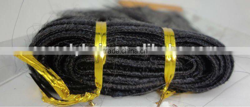 Top Quality 100% Human Hair Silky Yaki Perm Weave