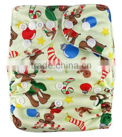 Alibaba China Cutey Printed One Size Fits All Natural Cloth Diaper