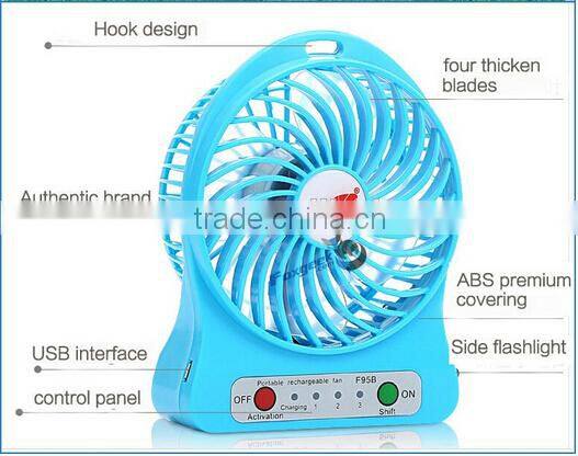 2015 new mini usb fan , rechargeable battery mini fan ,usb portable cooling fan hot selling in alibaba express/mini electric fan