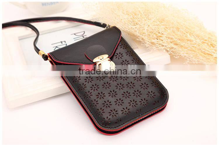 Fashion ladies mini messenger bag wallet mobile phone bag purse