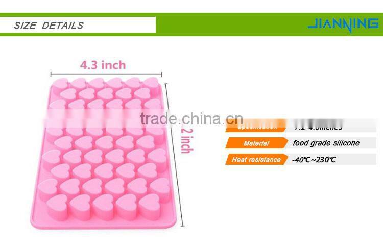 silicone ice cube candy mold chocolate mold silicone mini heart shape ice marker