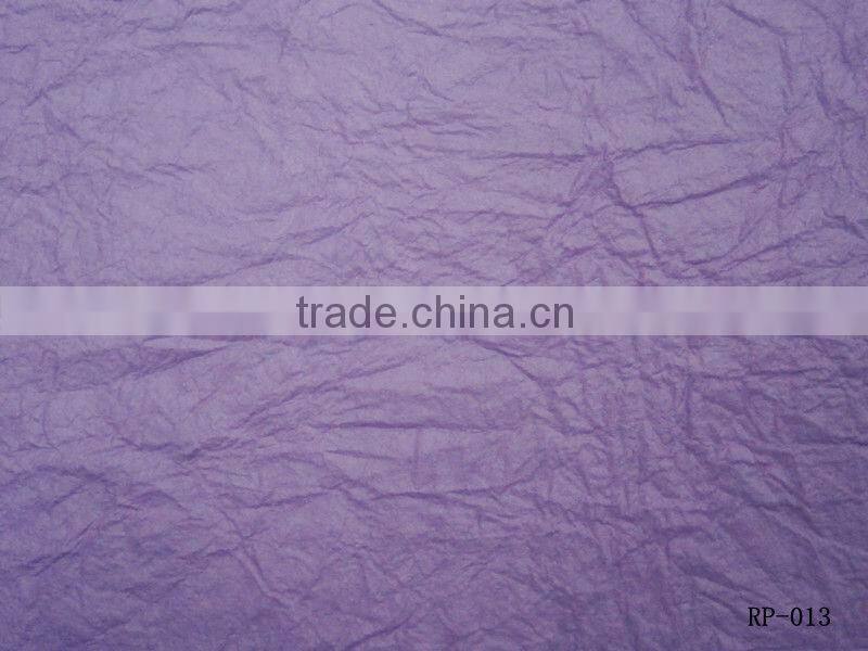 eco-friendly handmade crepe paper RP-013 blue