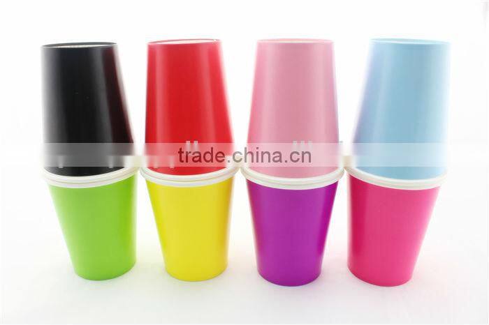 9 Inch Disposable Colorful Round Striped Paper Plate