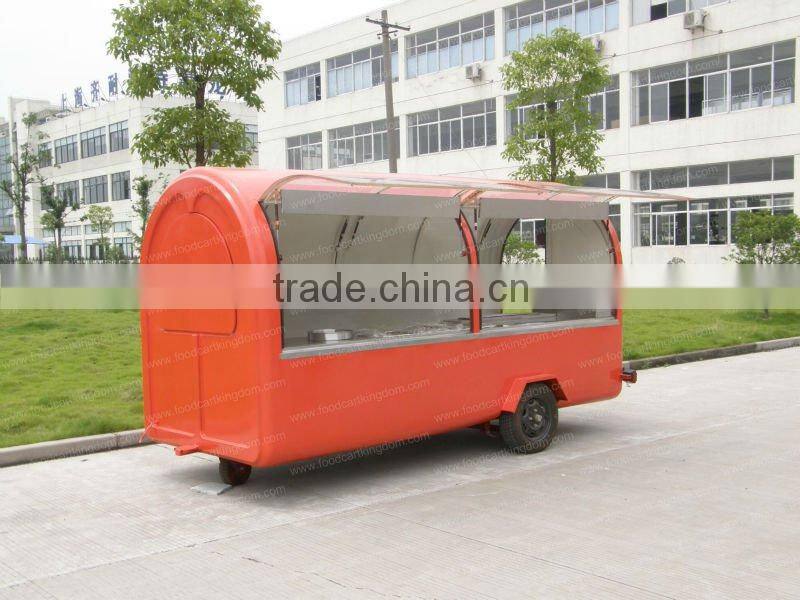 mobile food cart with wheels