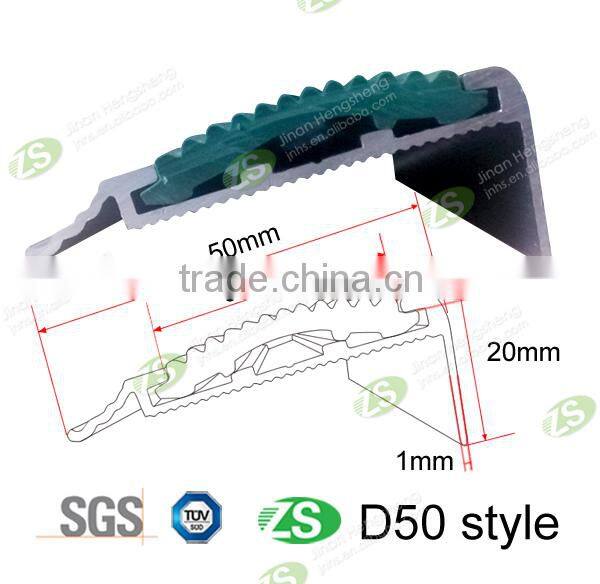 non slip aluminium nosing for stairs