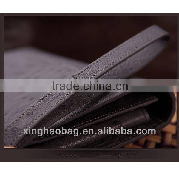 Top Branded and High Quality design real ostrich skin handbag