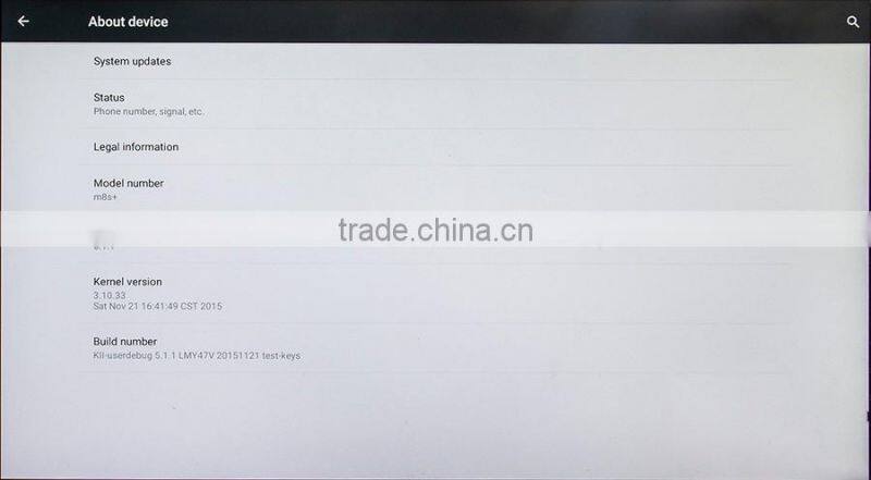 vensmile m8s plus android tv box m8s plus m8s android 5.1 amlogic s812 m8s plus android tv box 2gb ram