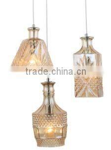 Modern Manpower Blown Glass Pendant Light