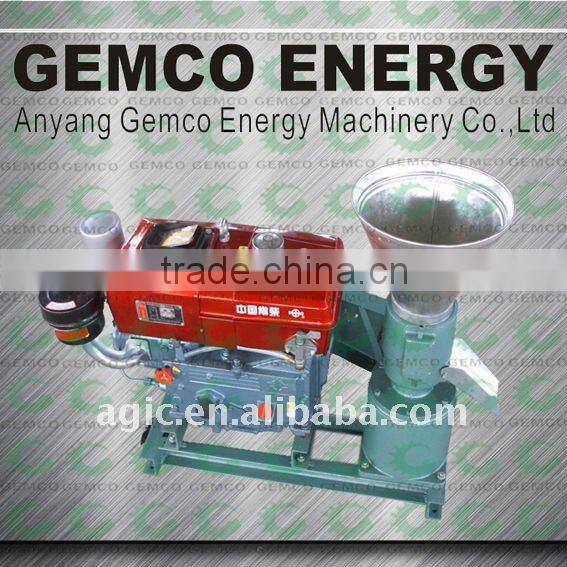 GEMCO Diesel Straw Hay Pellet Machine For Sale with CE&ISO