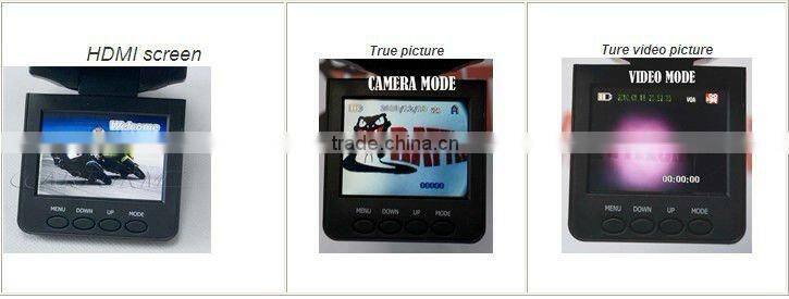 HD 600Pixels Dual Camera Car DVR