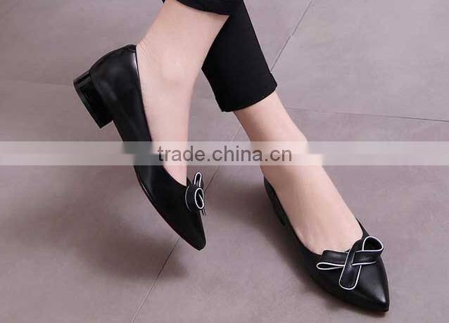 rolled ballet low heel pointe flat shoes for bridal wedding