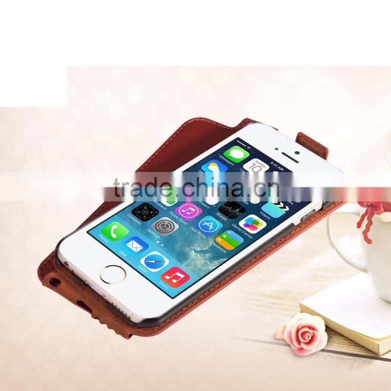 Flip cover leather case for iPhone 6, Wholesale hot selling mobile phone protective cover for iphone 6 case
