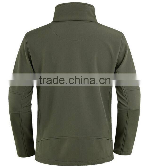 100% polyester soft shell jacket outer shell jacket wholesale