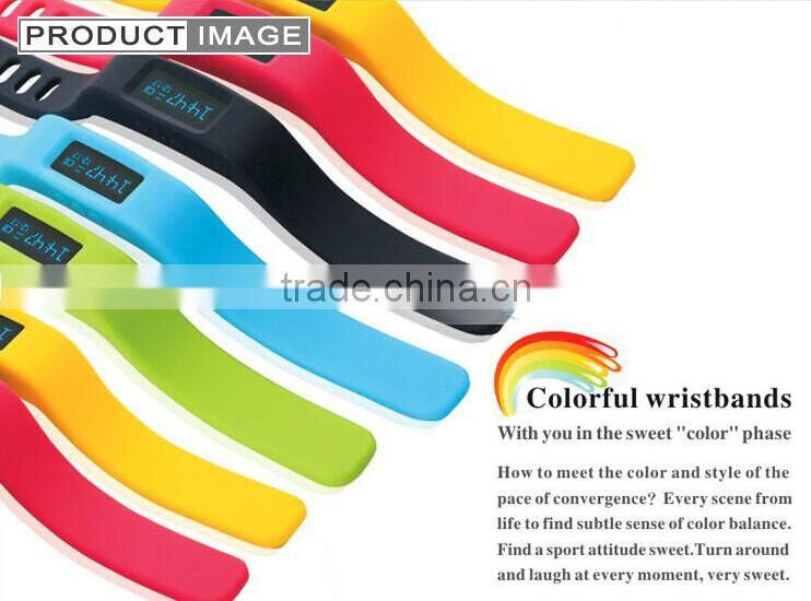 2014 New Electronic Intelligent Health Bluetooth Bracelet ,Sleep Monitoring, Pedometer,Sports Bluetooth Bracelet
