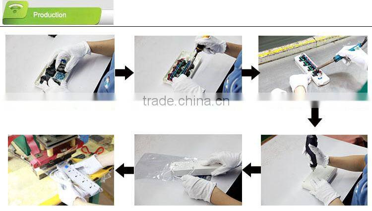 4way blcak universal home extension socket N71