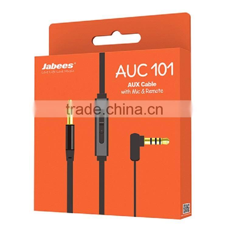 Colorful Cheap High quality 3.5mm retractable aux cord