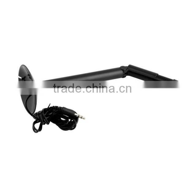 Standing 3.5mm Studio Speech Microphone MIC with Stand Mount