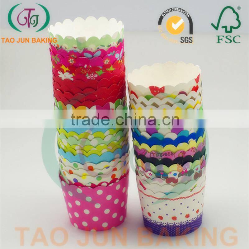 machine made heat resistant baking cake tool cups