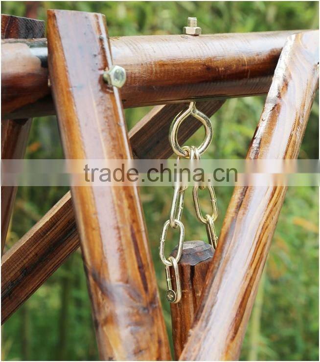 Garden Outdoor Wooden Swing Chair
