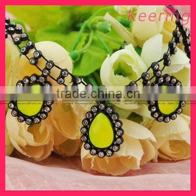 Newest Style hot summer 2014 Crystal Rhinestone Chain WRC-183