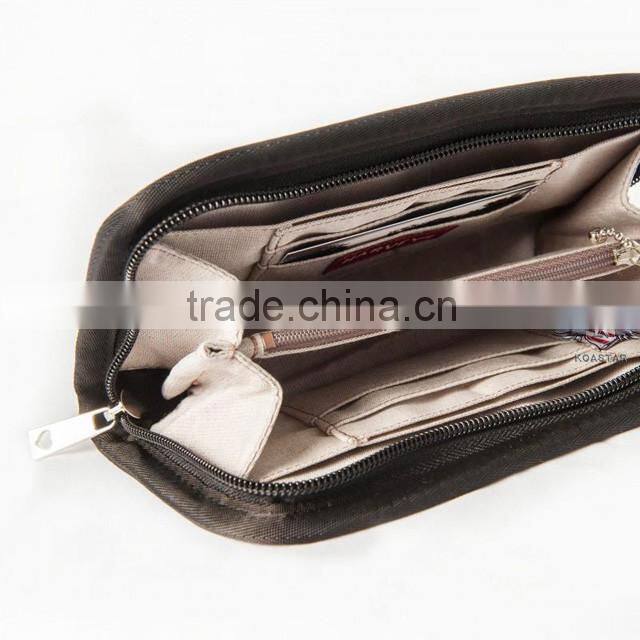 Latest Innovative Products Canvas Car Wallet For 2016, Women Wallet Formula Drift Limited Edition JDM Long Type Black Car Wallet