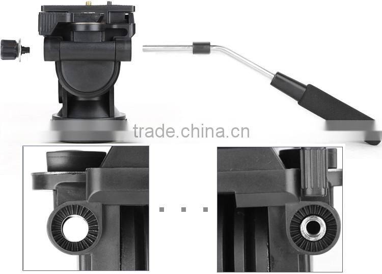 Carbon Tripod Monopod Competible With DV Pan Head Portable Alpenstock