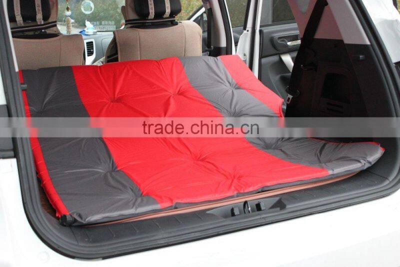 Outdoor double person damp-proof camping self inflatable car mattress