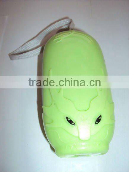 Dragon style-No Battery Hand Pressing Flashlight-Necessary article