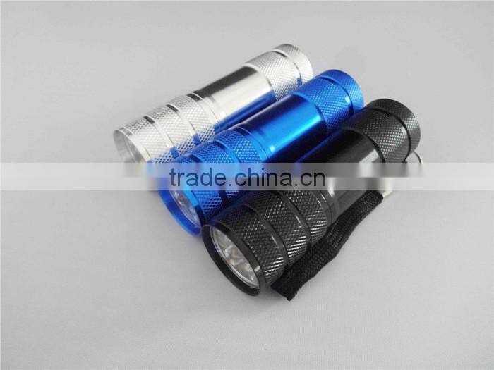 Factory shockproof flash 9 led light