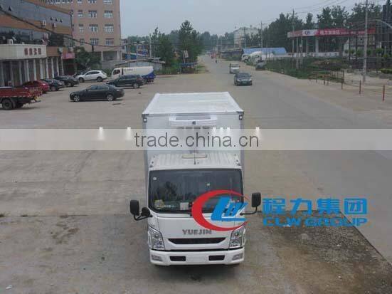 iveco YUEJIN FRP insulated van truck body insulated box truck