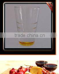 Blue Colored Cap Shaped Rocky Shot Glass Cup