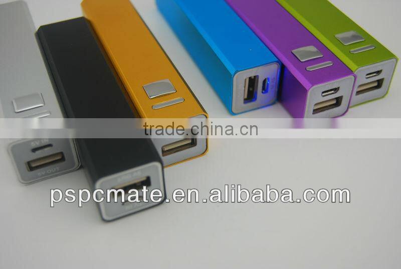 Easily carry name card power bank 2600 for Samsung smartphone