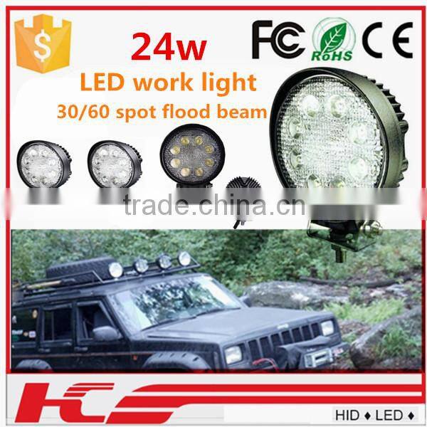 7inch 80w Vehicle Accessory Car Work Led Light 12v