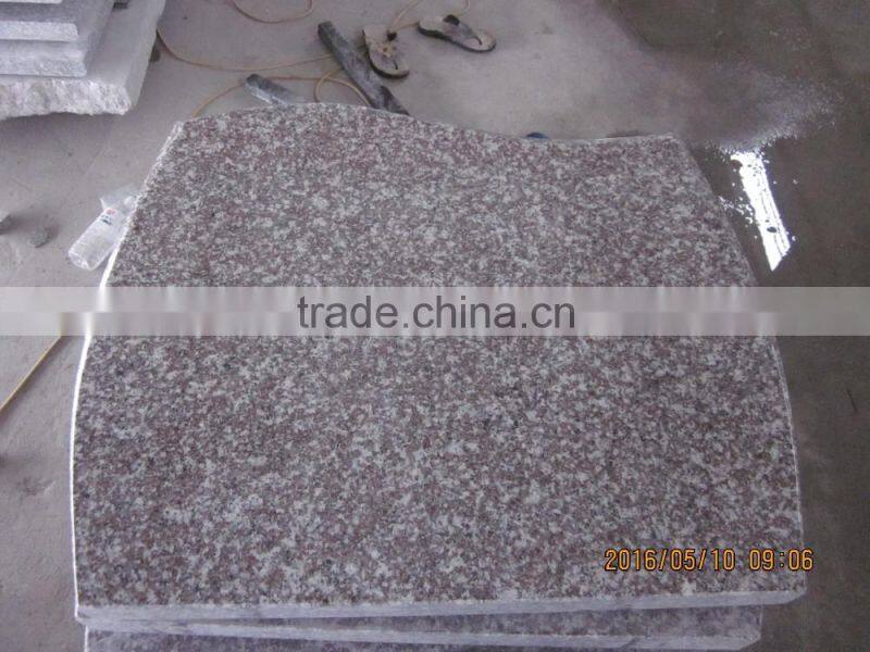 cheap G664 granite headstone design