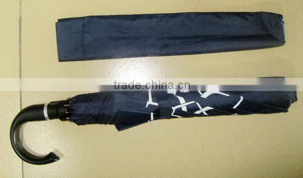 High quality fashion teak wood rain market umbrella