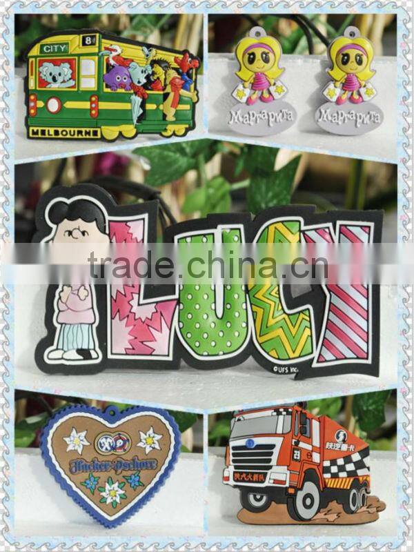 2D/3D soft pvc rubber keyholder/pvc key keychain/ 3D keyring