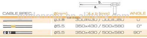 Industrial Rigid Borescope / Special for Oily Chamber Video Rigid Scope