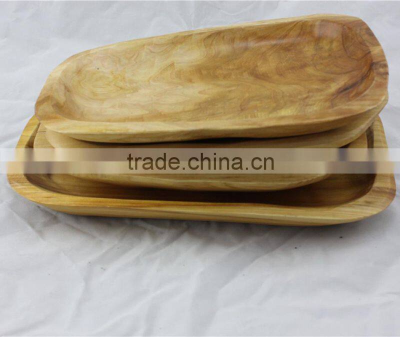Fir Root Wholesale Wooden Chip And Dip Platter