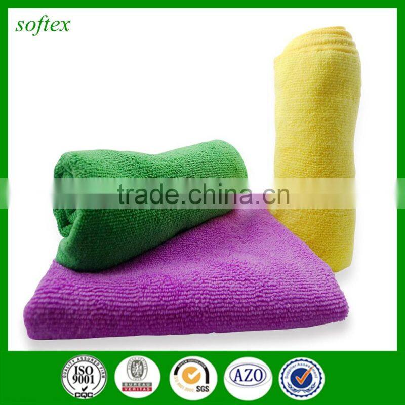 Professional Quality 80/20 300 gsm 16x16 quick detail towel car polishing towel