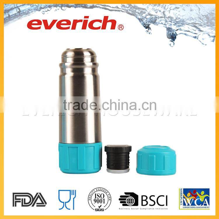 Easy To Carry FDA Grade Safe Carrying Double Wall Vacuum Flask