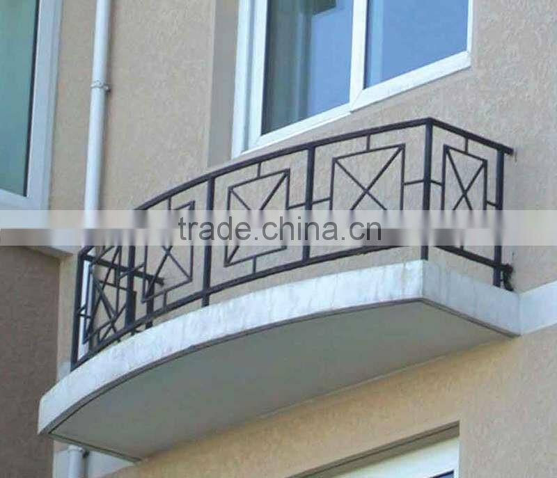 2014 Top-selling modern stailess steel balcony railing