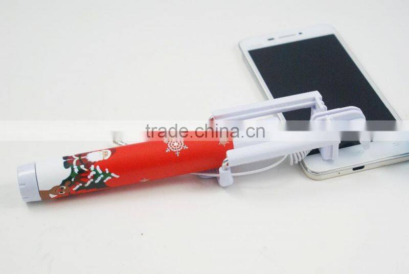 Patterned monopod, selfie stick for windows phone