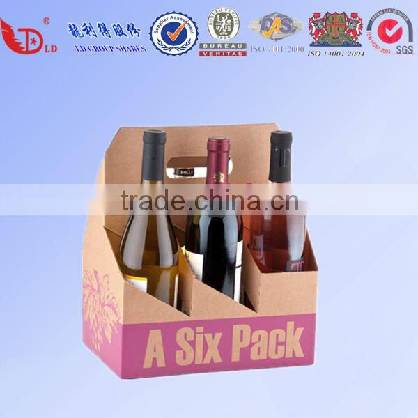 Elegant Creative Design for Cardboard Wine Packing Box